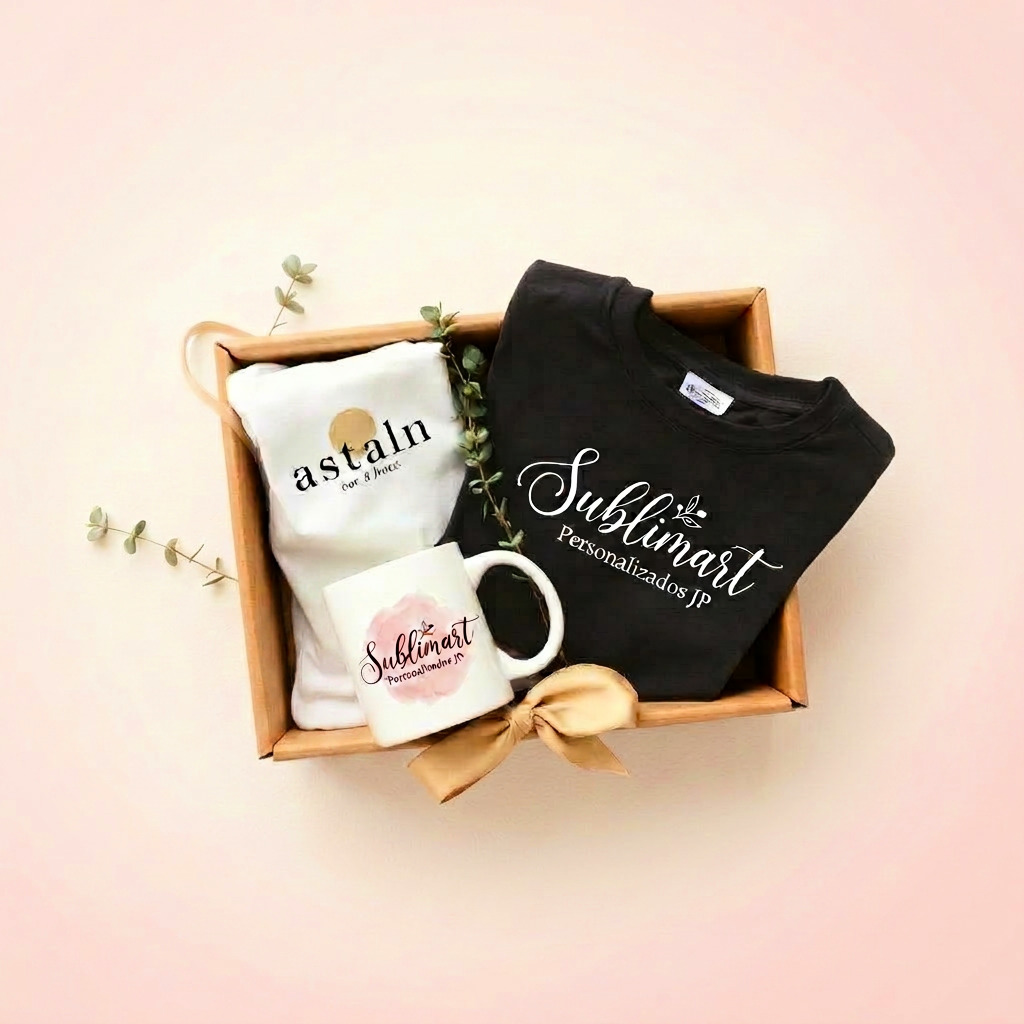 Kit corporativo personalizado com logo da empresa